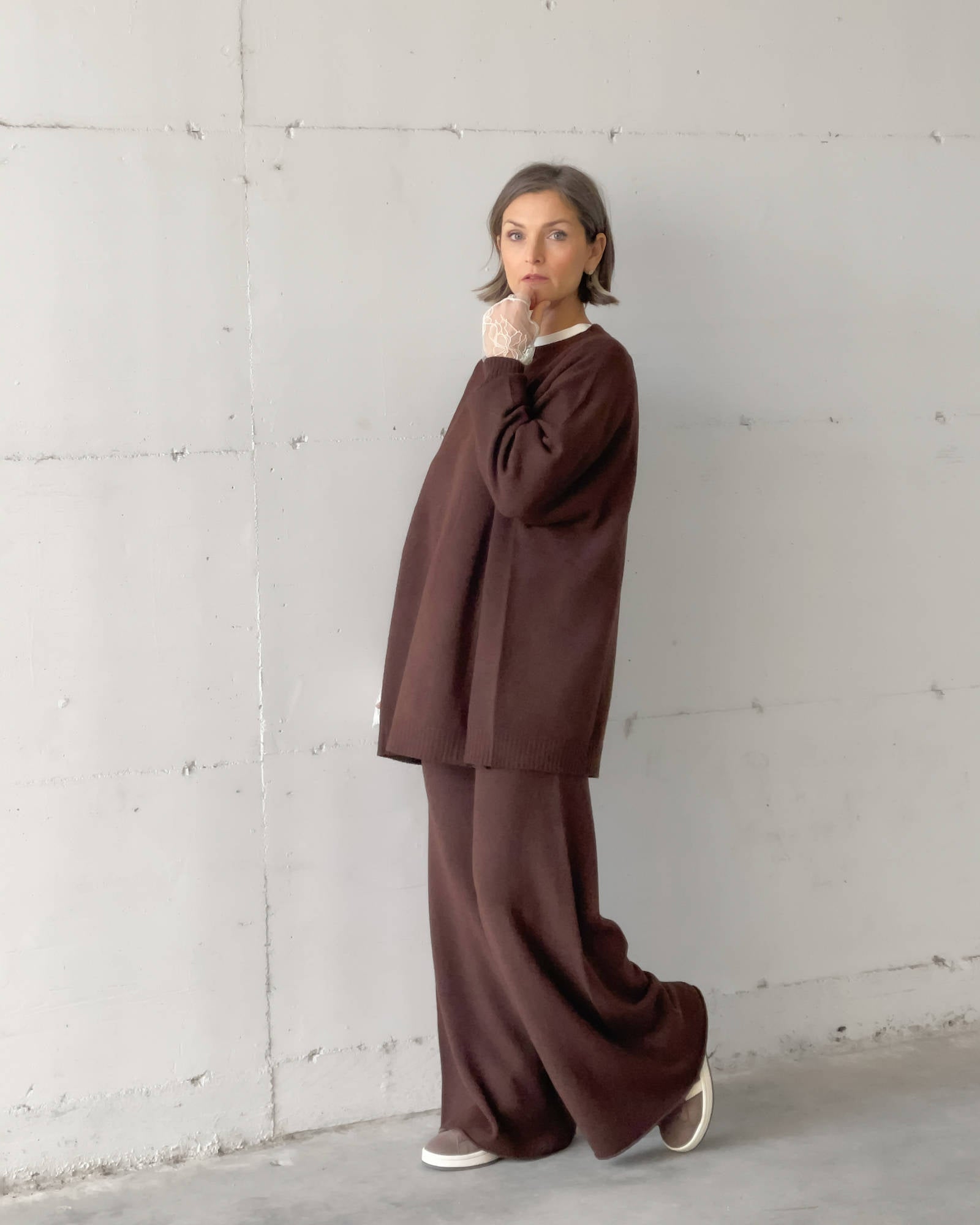 PANTALONE JOHANNAH CIOCCOLATO