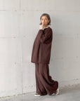 PANTALONE JOHANNAH CIOCCOLATO