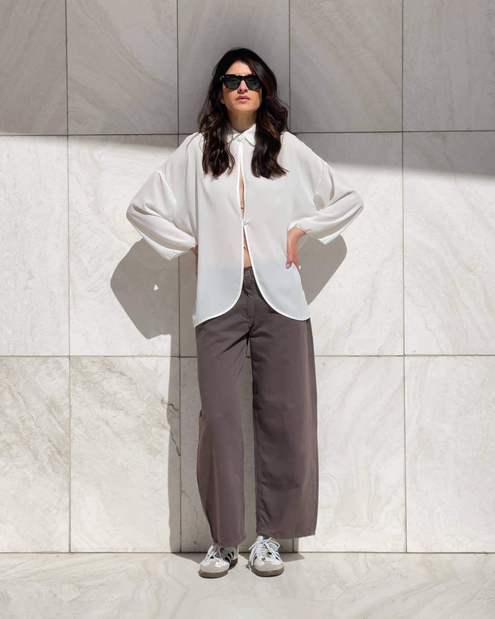 CAMICIA IN GEORGETTE ANDY PANNA