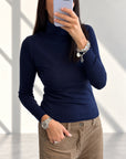 DOLCEVITA MINU' IN MAGLIA FINE BLU