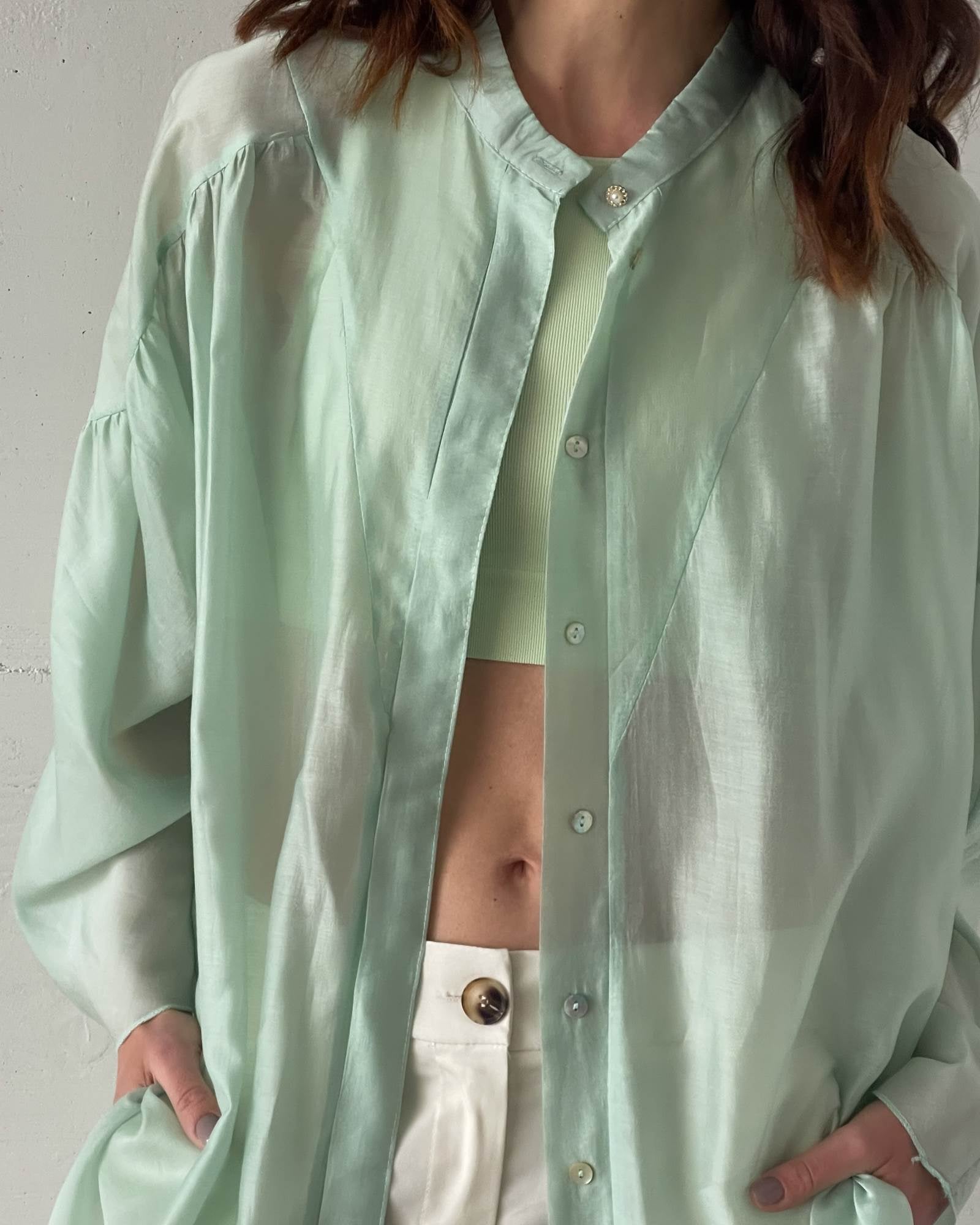 CAMICIA NINA ACQUA