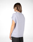 GILET IN LANA ARIEL CELESTE