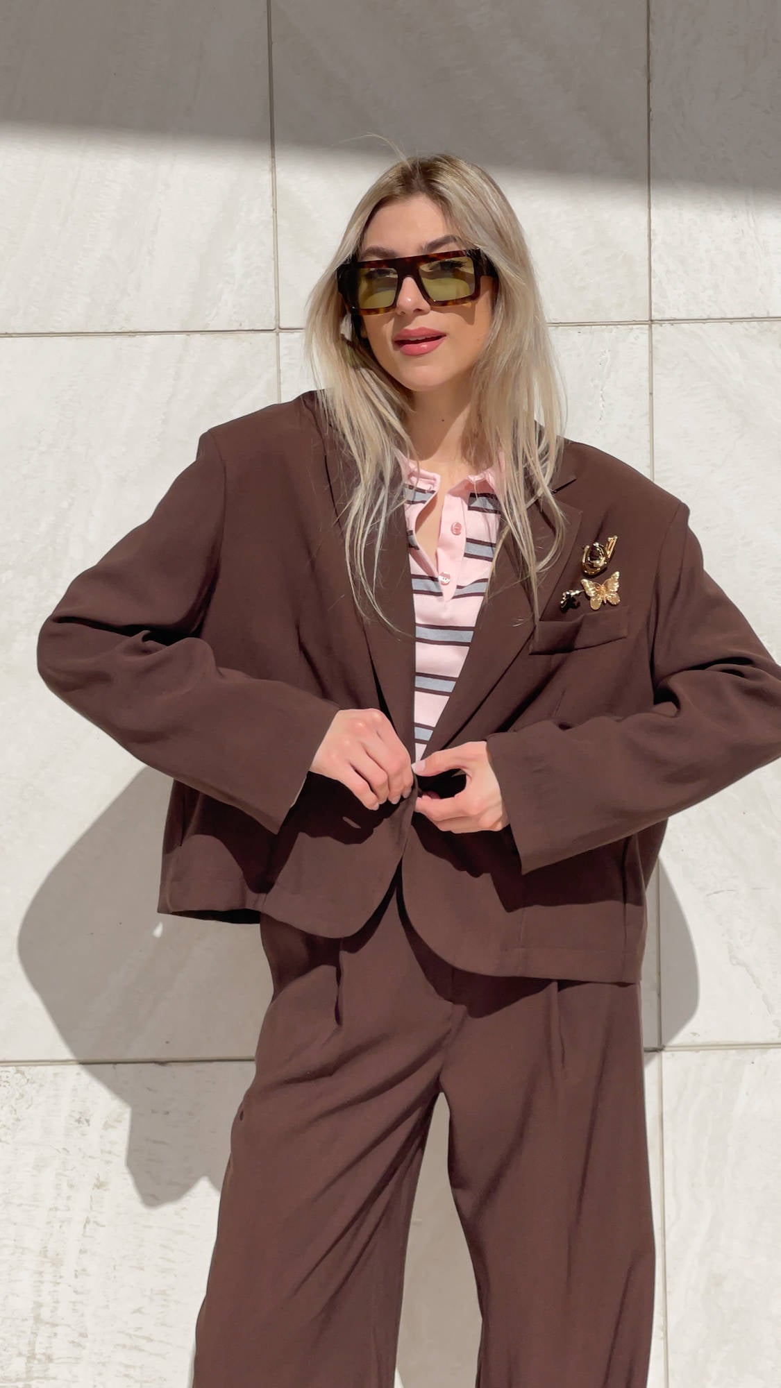 PANTALONE MEDLEY CHOCO