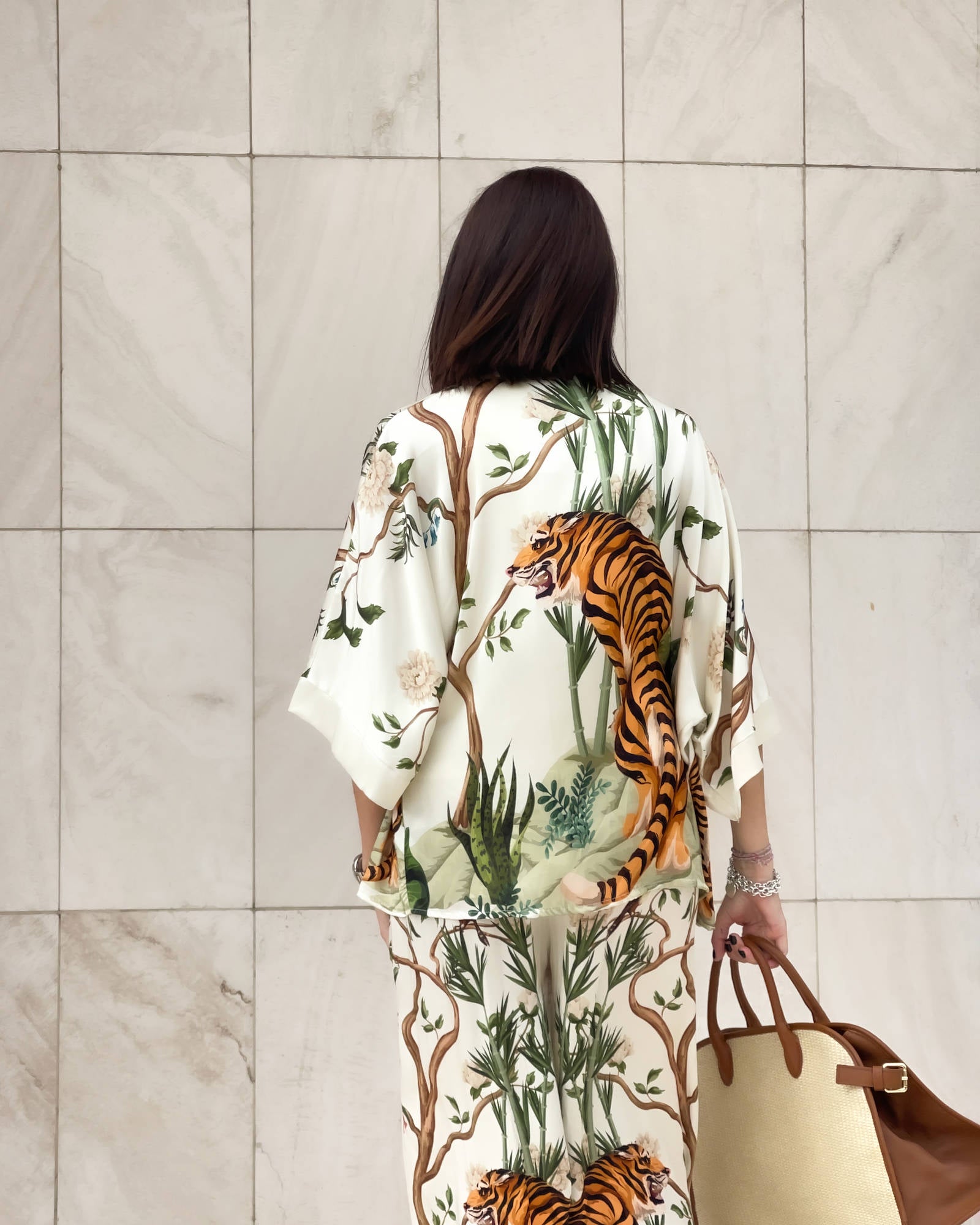 KIMONO RAJAH AVORIO