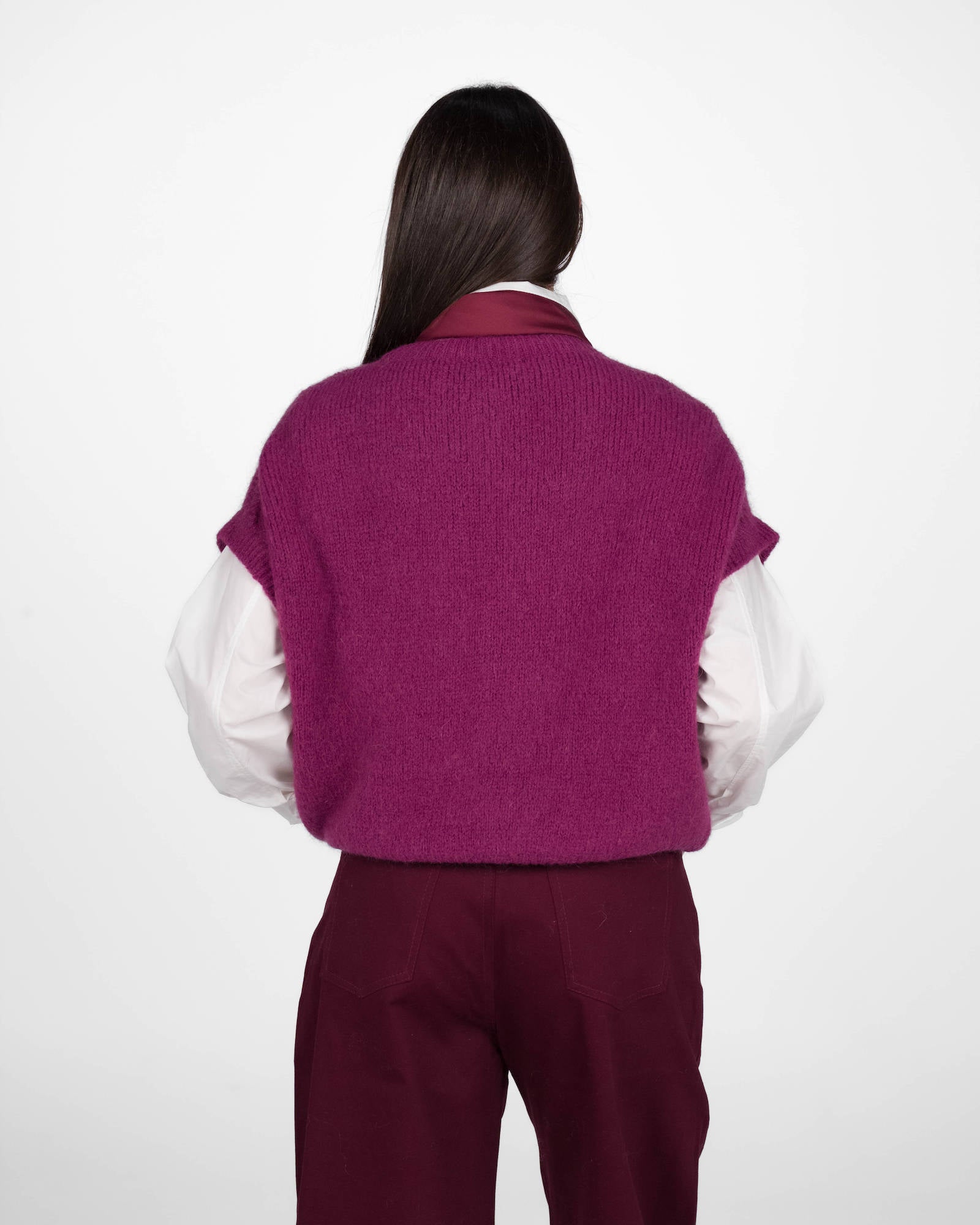 MAGLIA SENZA MANICHE ALICE VIOLET DAMSON