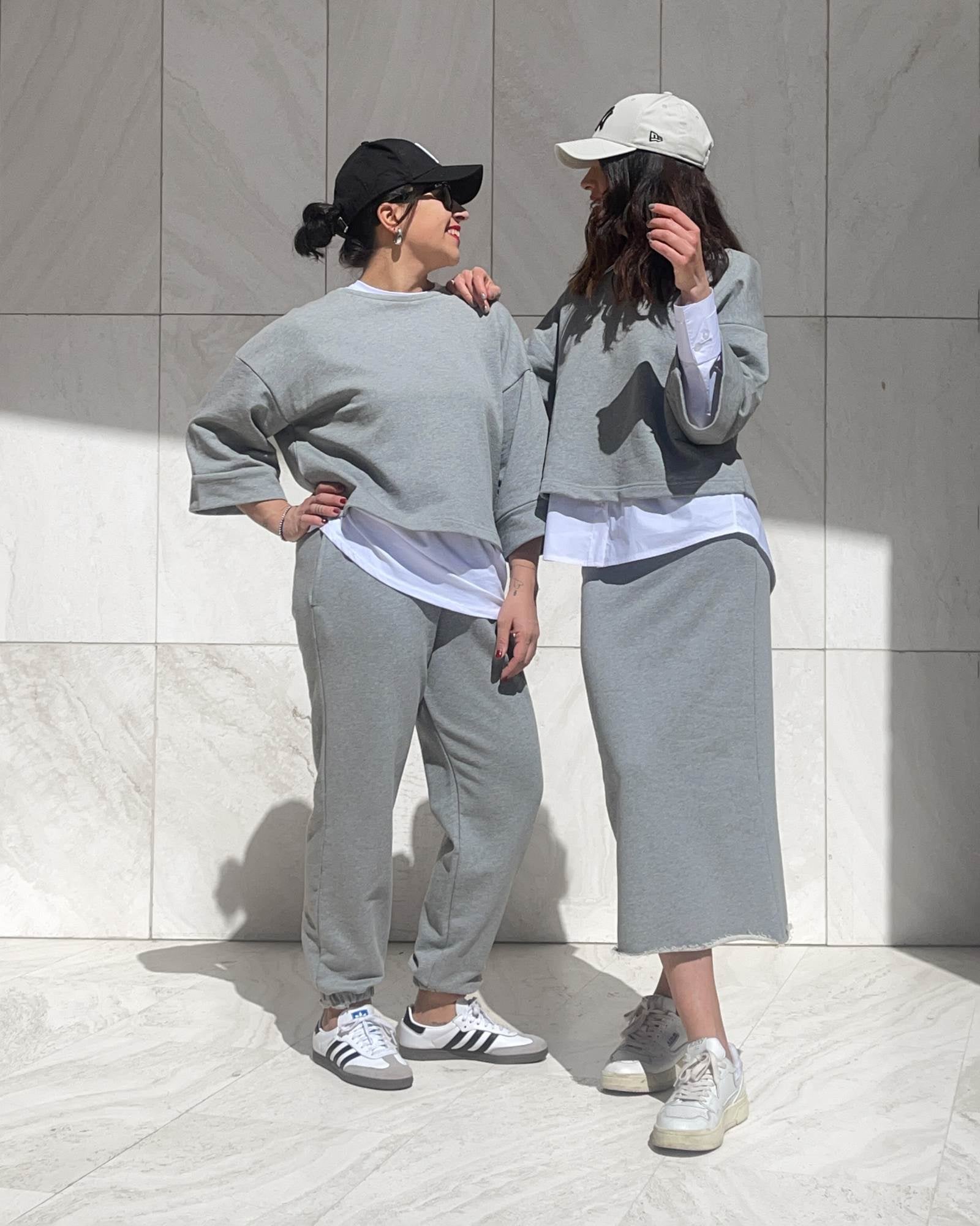 SUIT JOGGER GRIGIO MEDIO