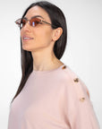 MAGLIA IN VISCOSA SPYCE ROSA