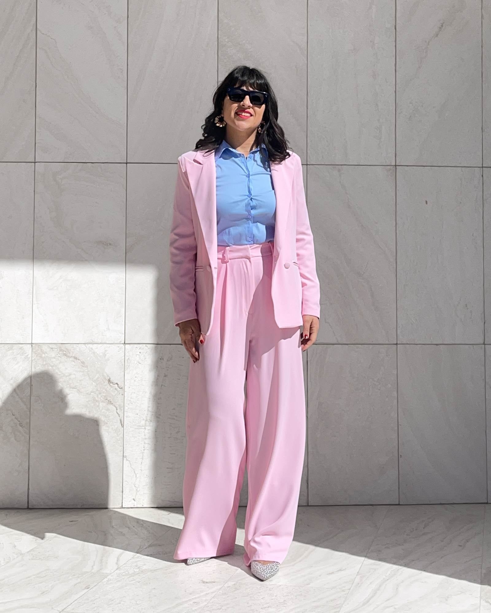 PANTALONE FLOWING ANDREA ROSA
