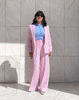 PANTALONE FLOWING ANDREA ROSA