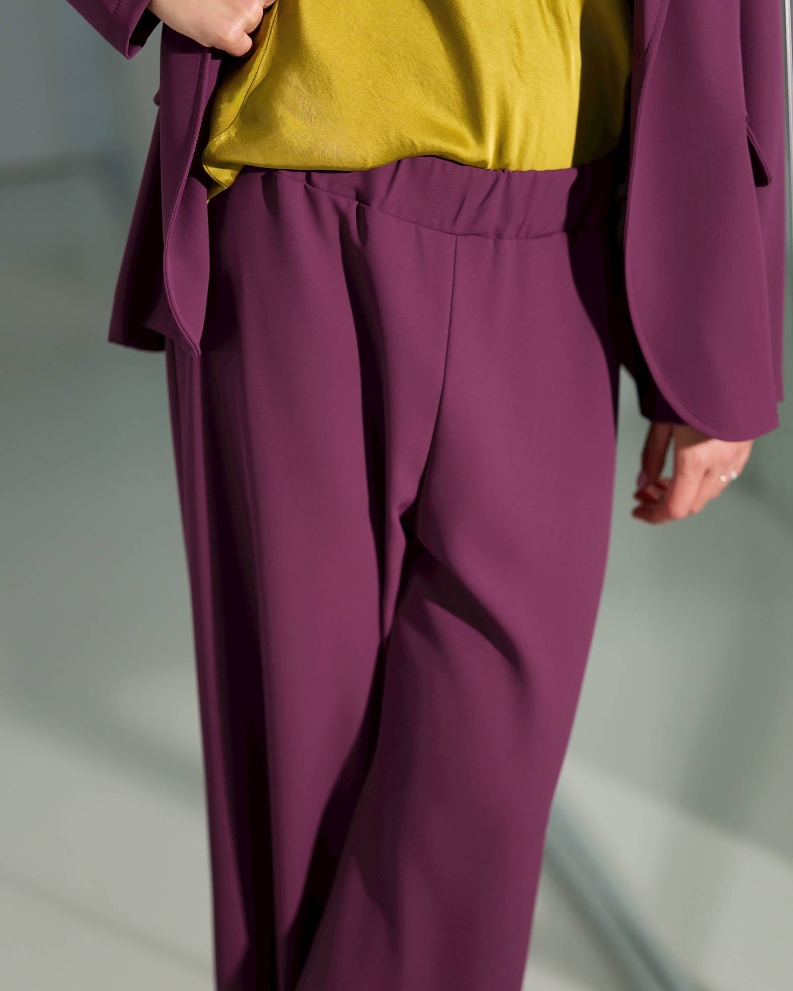 PANTALONE GIOVE BORDEAUX