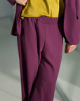 PANTALONE GIOVE BORDEAUX