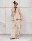 PANTALONE FELPA KENSIT SABBIA