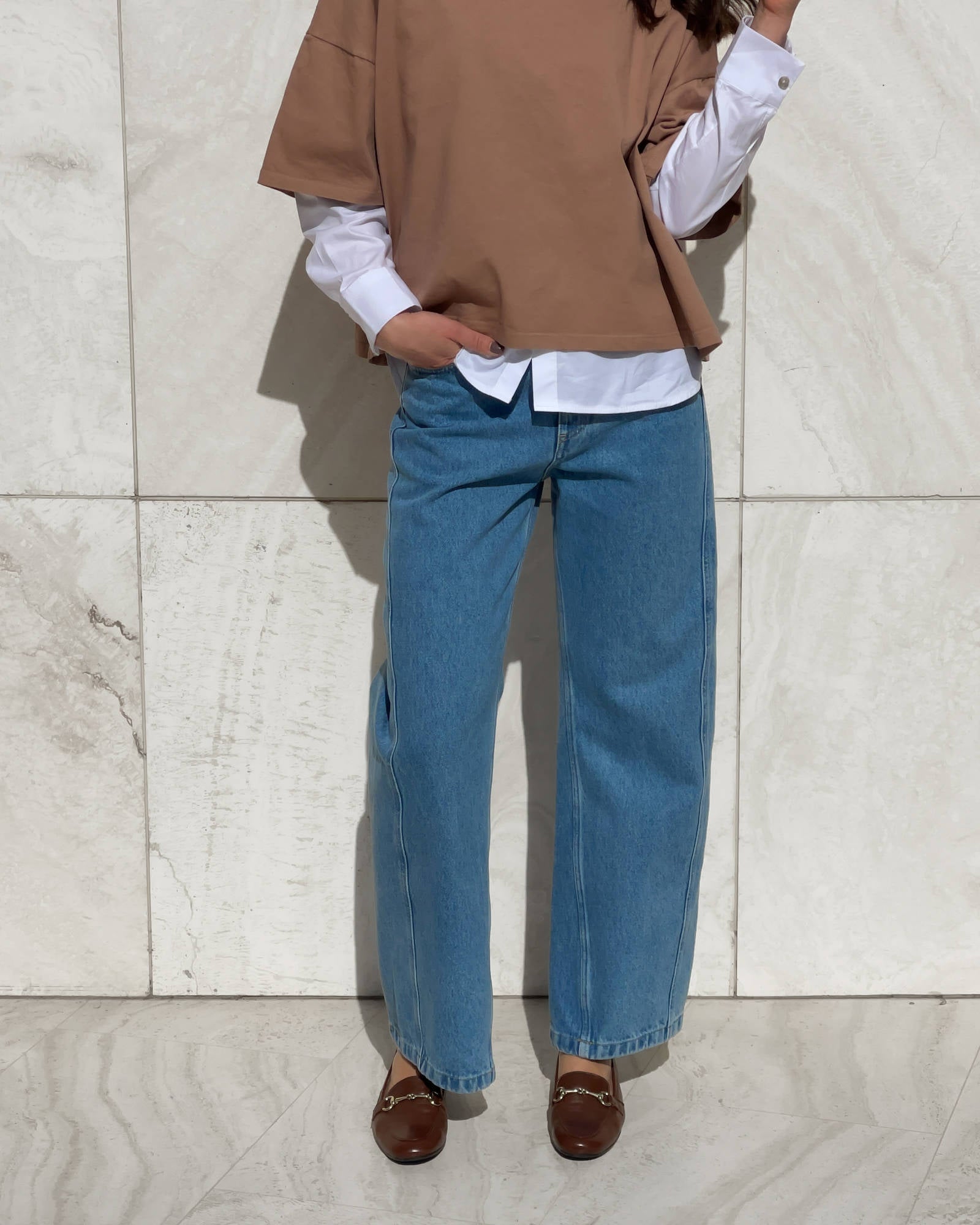 DENIM BARREL LIGHT WASH