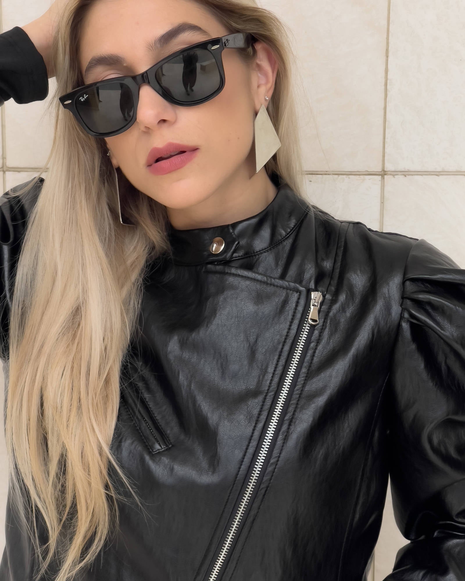 GIACCA ECOPELLE RANDY NERO