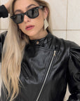 GIACCA ECOPELLE RANDY NERO