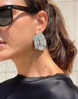 ORECCHINI FLORINA ARGENTO
