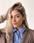 ORECCHINI DANYA TOPAZIO