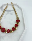 GIROCOLLO CON PIETRE ROSSE