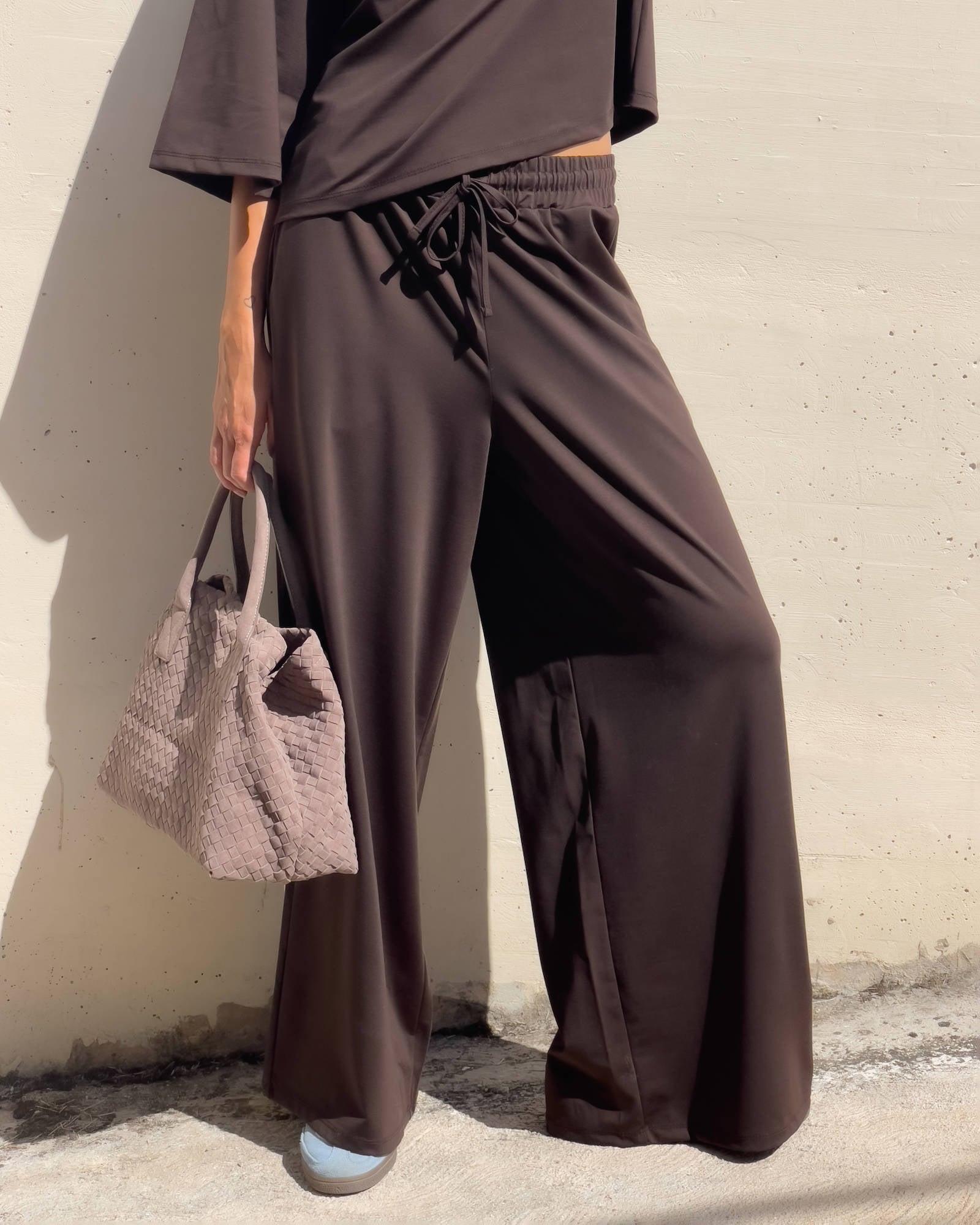 PANTALONE PALAZZO MOLINA CHOCO