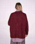 CARDIGAN ASTRAT VINO