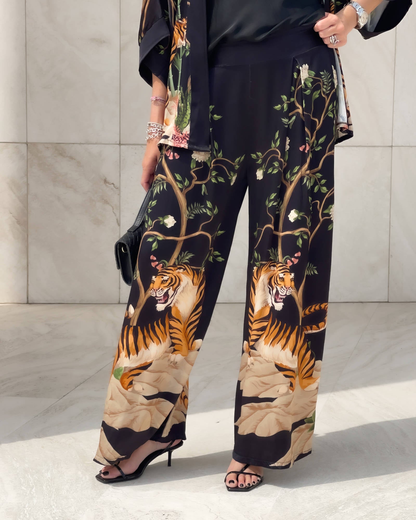 PANTALONE RAJAH NERO