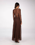 PANTALONE PIZZO SHARA MORO