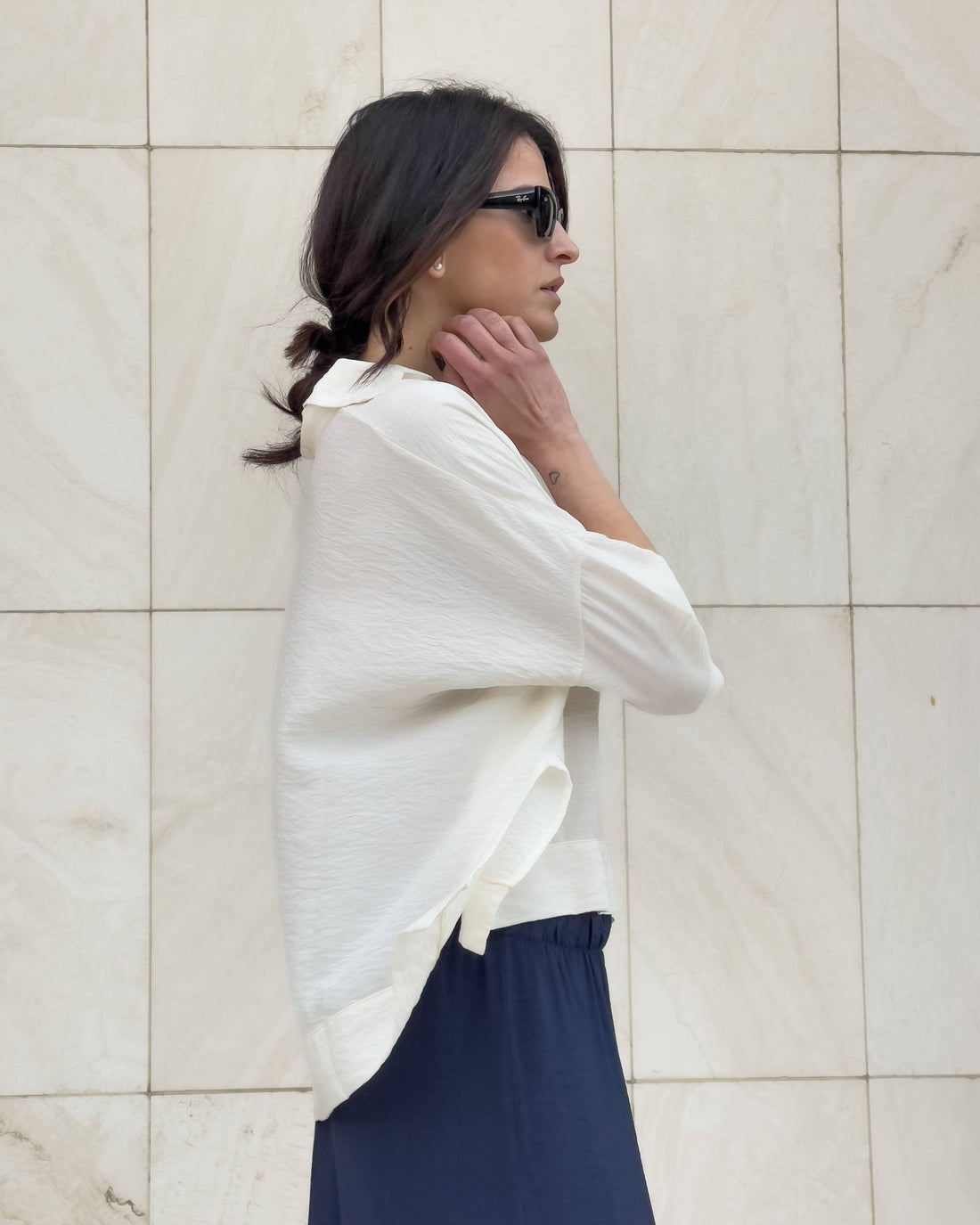 BLUSA POLO WYNNE BURRO