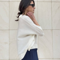 BLUSA POLO WYNNE BURRO