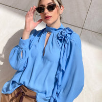 BLUSA IN GEORGETTE EUDORA FIORDALISO