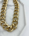 COLLANA A CATENA GRANDE PITONATA ORO