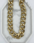 COLLANA A CATENA GRANDE PITONATA ORO
