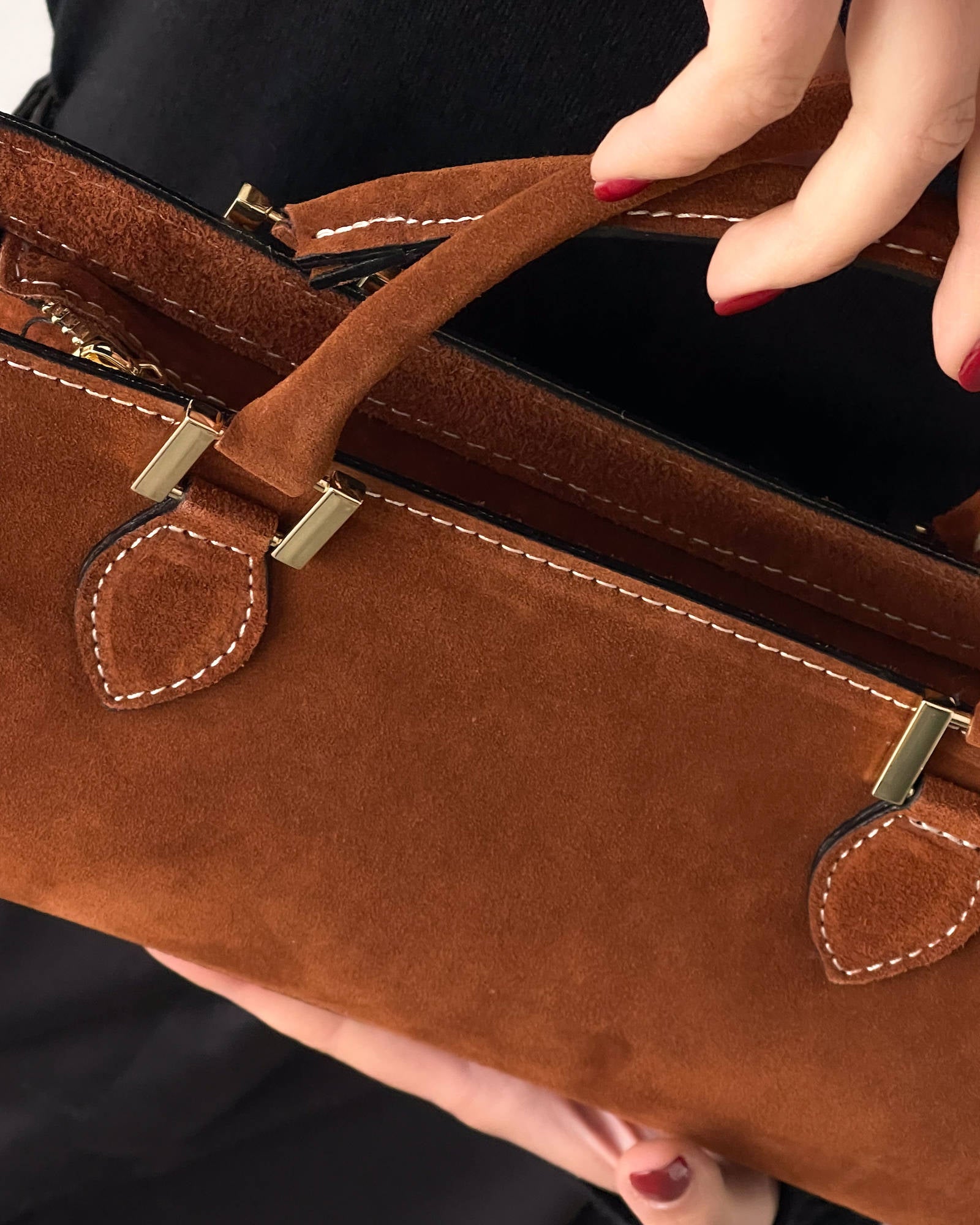 BORSA IN PELLE CELINA PECAN