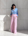 PANTALONE FLOWING ANDREA ROSA