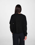 CARDIGAN LEA NERO