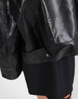 GIACCA ECOPELLE DEAN NERO