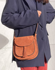 BORSA IN PELLE ARIEL CUOIO