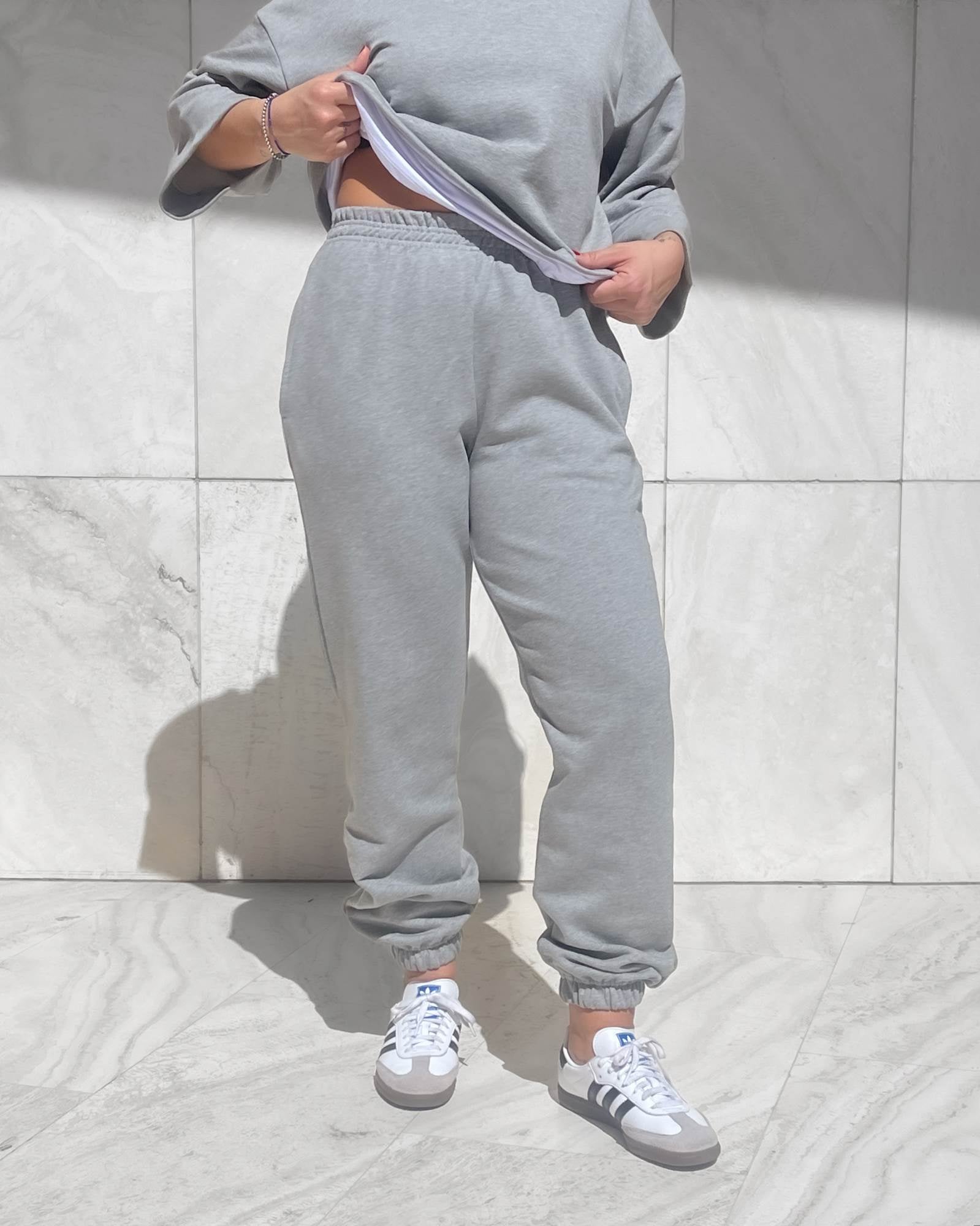 SUIT JOGGER GRIGIO MEDIO
