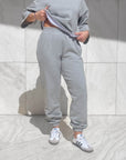 SUIT JOGGER GRIGIO MEDIO