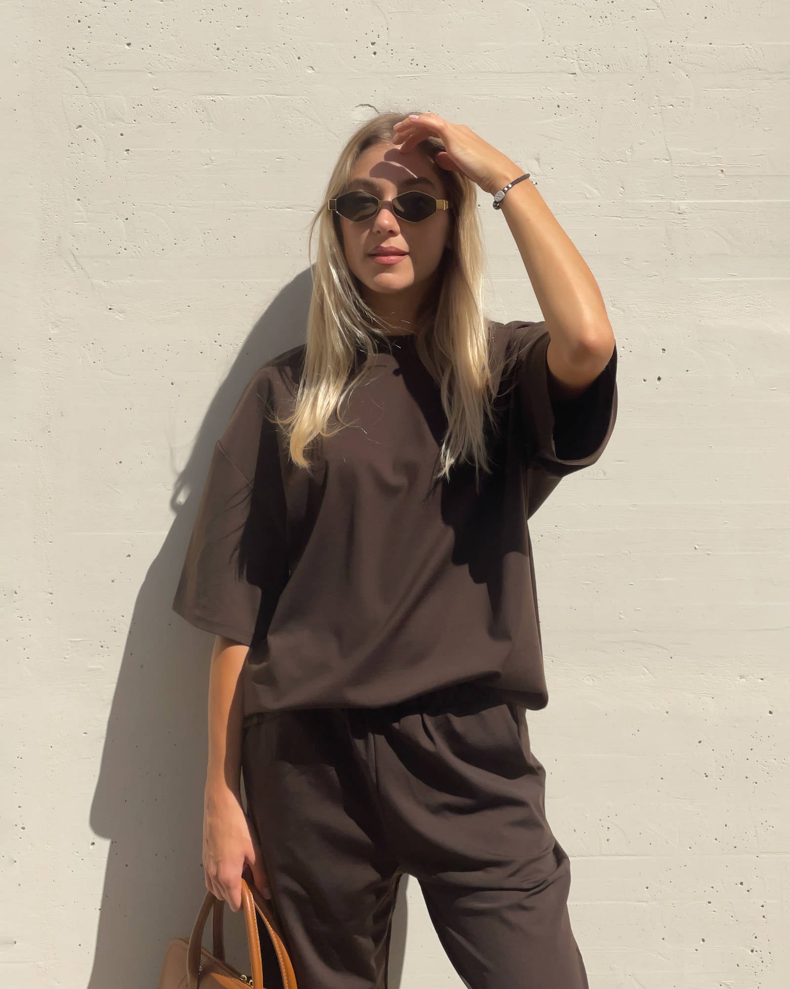 T-SHIRT AMBER CHOCO