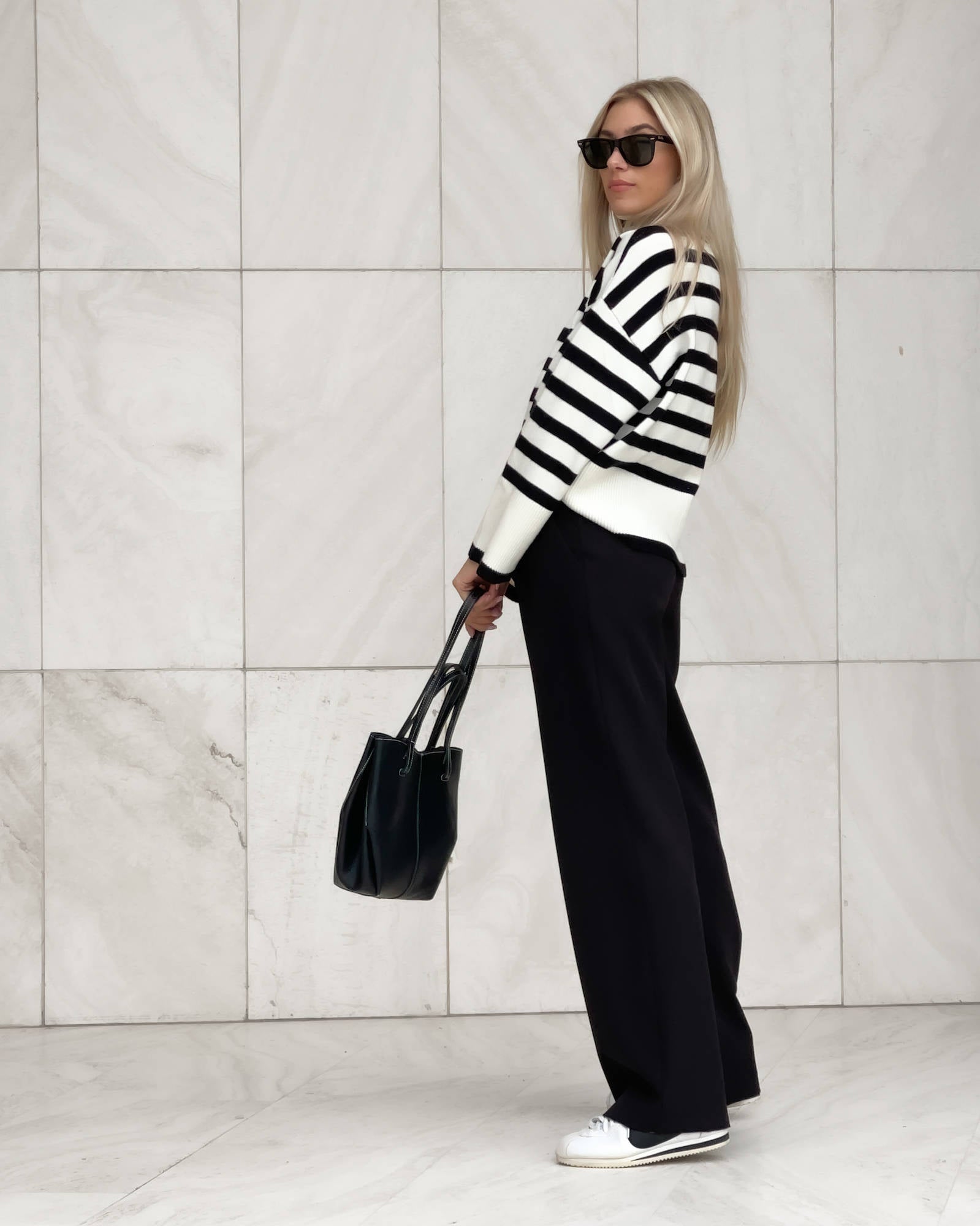 BORSA AMELIA IN PELLE NERO