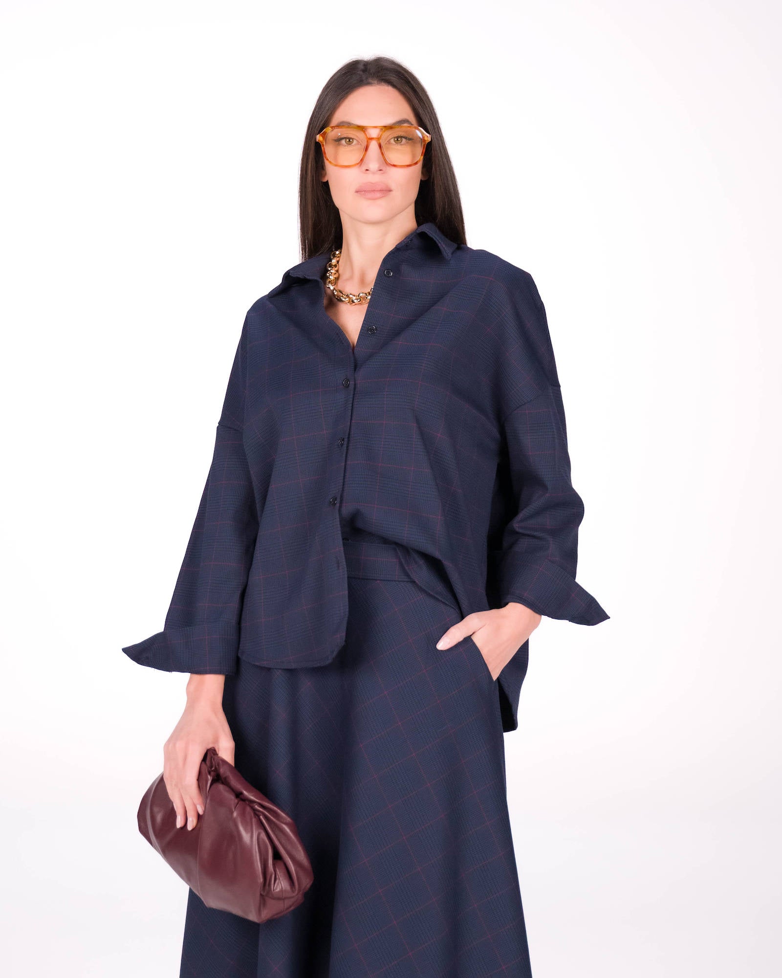 CAMICIA POLINE CHECK GALLES