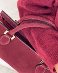 BORSA IN PELLE CELINA BORDEAUX