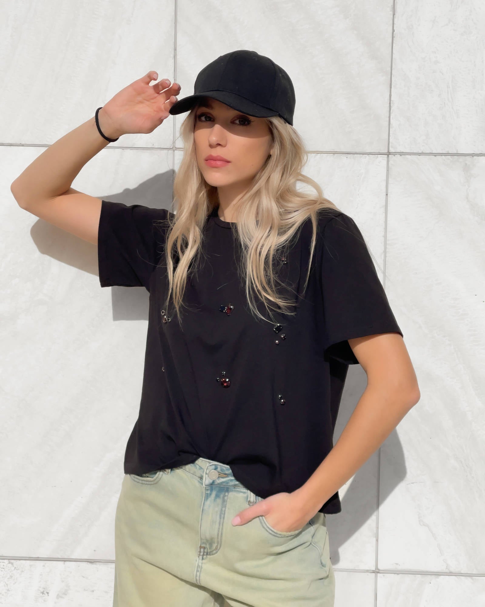 TSHIRT SALLY NERO