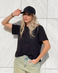 TSHIRT SALLY NERO