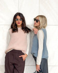 GILET GYOR JEANS SABBIA