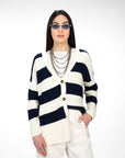 CARDIGAN RUBINA PANNA BLU