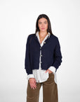 CARDIGAN LEA BLU NAVY