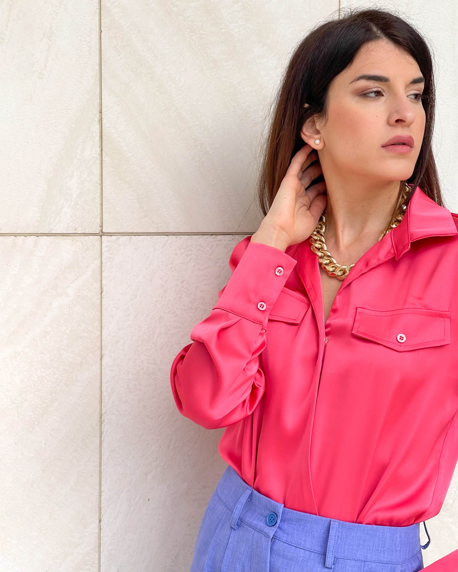 CAMICIA BODY ISABELLE CORAL