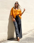 PANTALONE DENIM FRANKLIN NERO