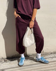 PANTALONE JOGGER AMBER VINO